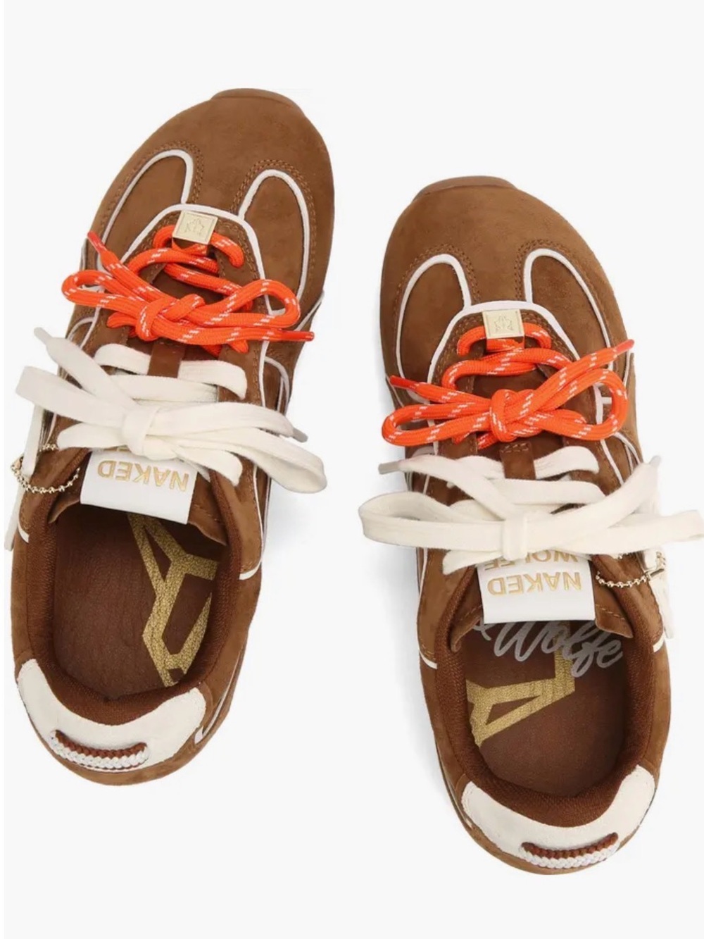 Naked Wolfe Suede Low Top Sneaker Double Lace US 11 NWT $175 Retails for $250